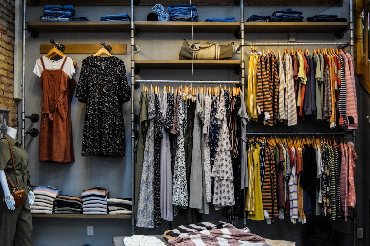 Curated travel retail boutique interior